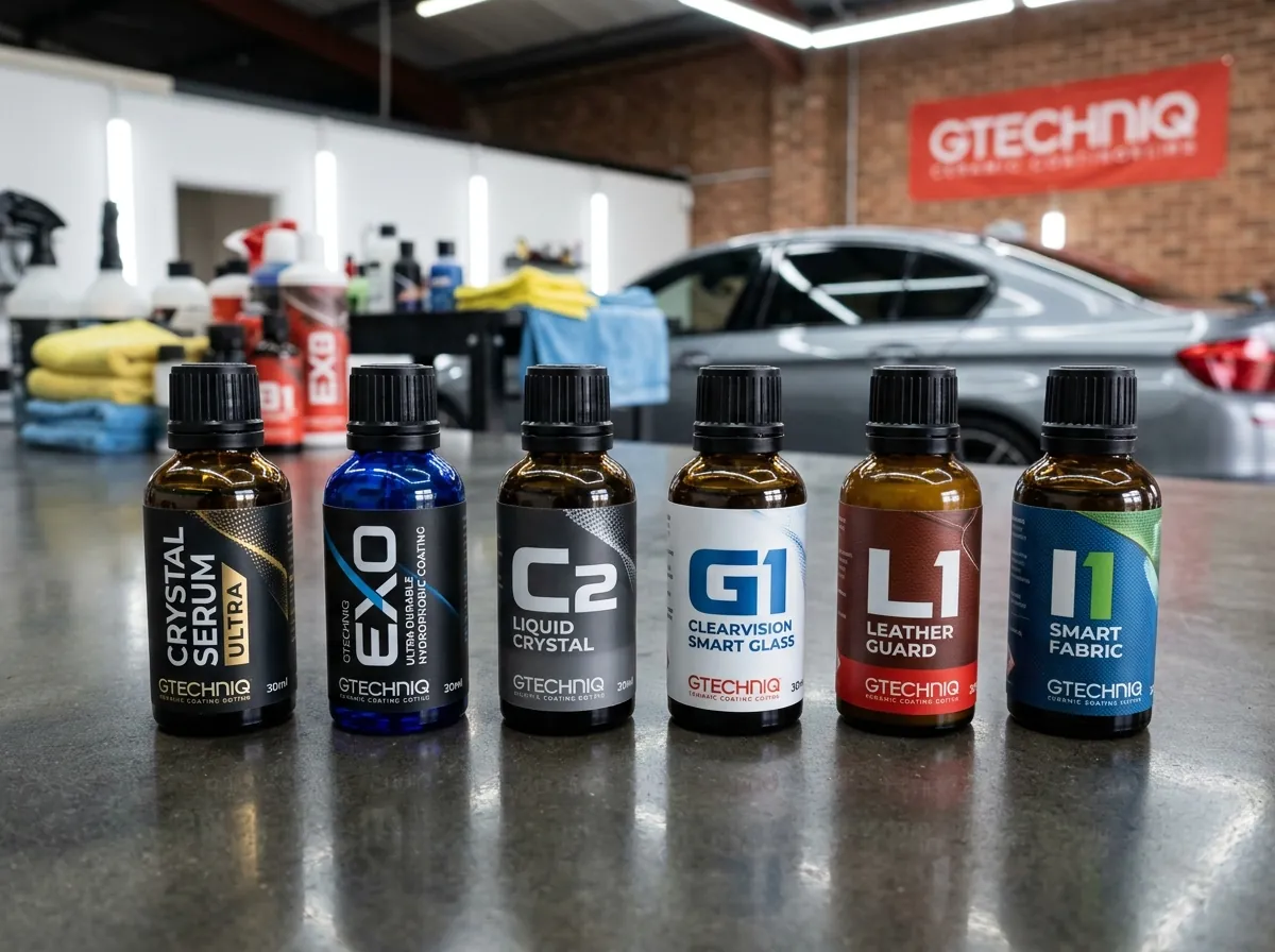 Professional ceramic coating products used in Canberra