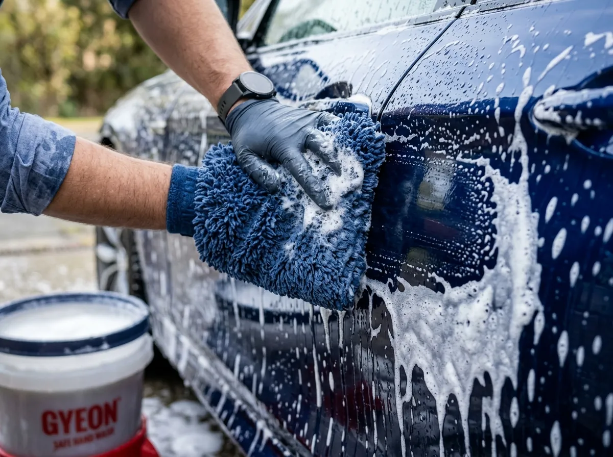 Hand wash and maintenance detail in Canberra