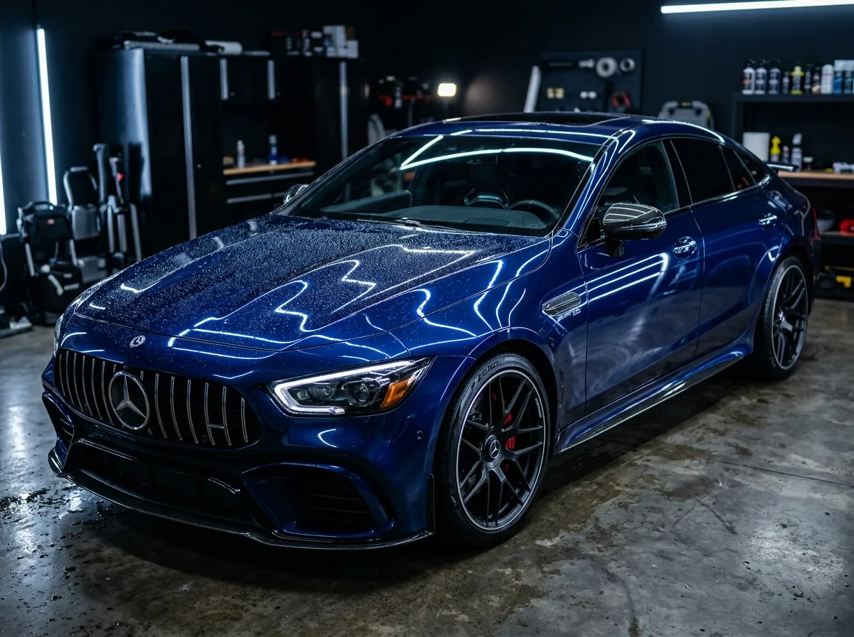 Premium car detailed to a mirror finish in Canberra